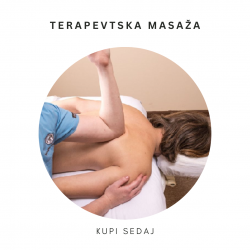 Terapevtska masaža  30 min - 1 oseba