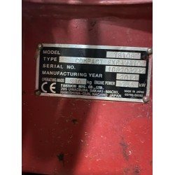 Minibager Takeuchi TB108, l. 2014